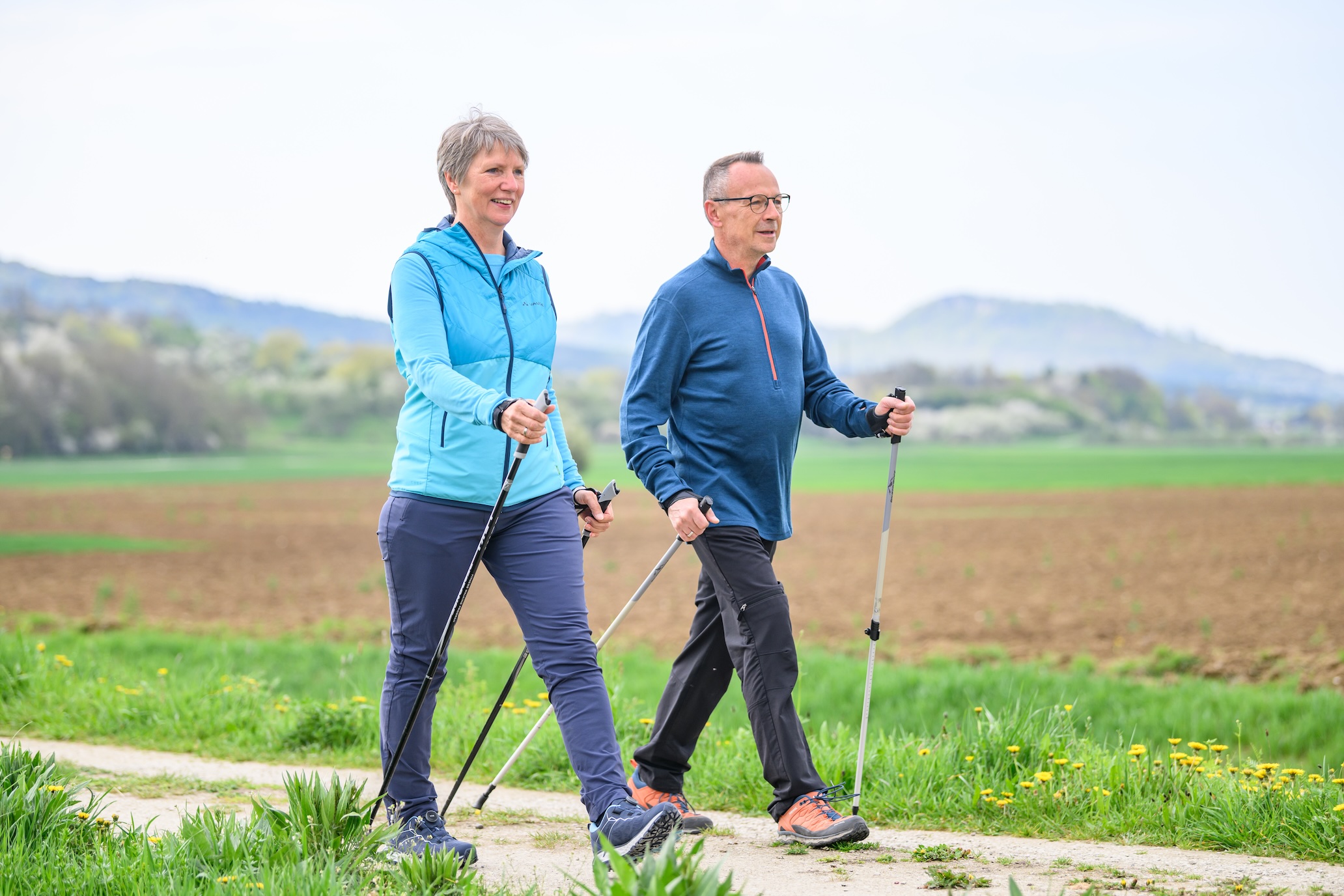 Nordic Walking – in und um Ebermannstadt entlang der Wiesent